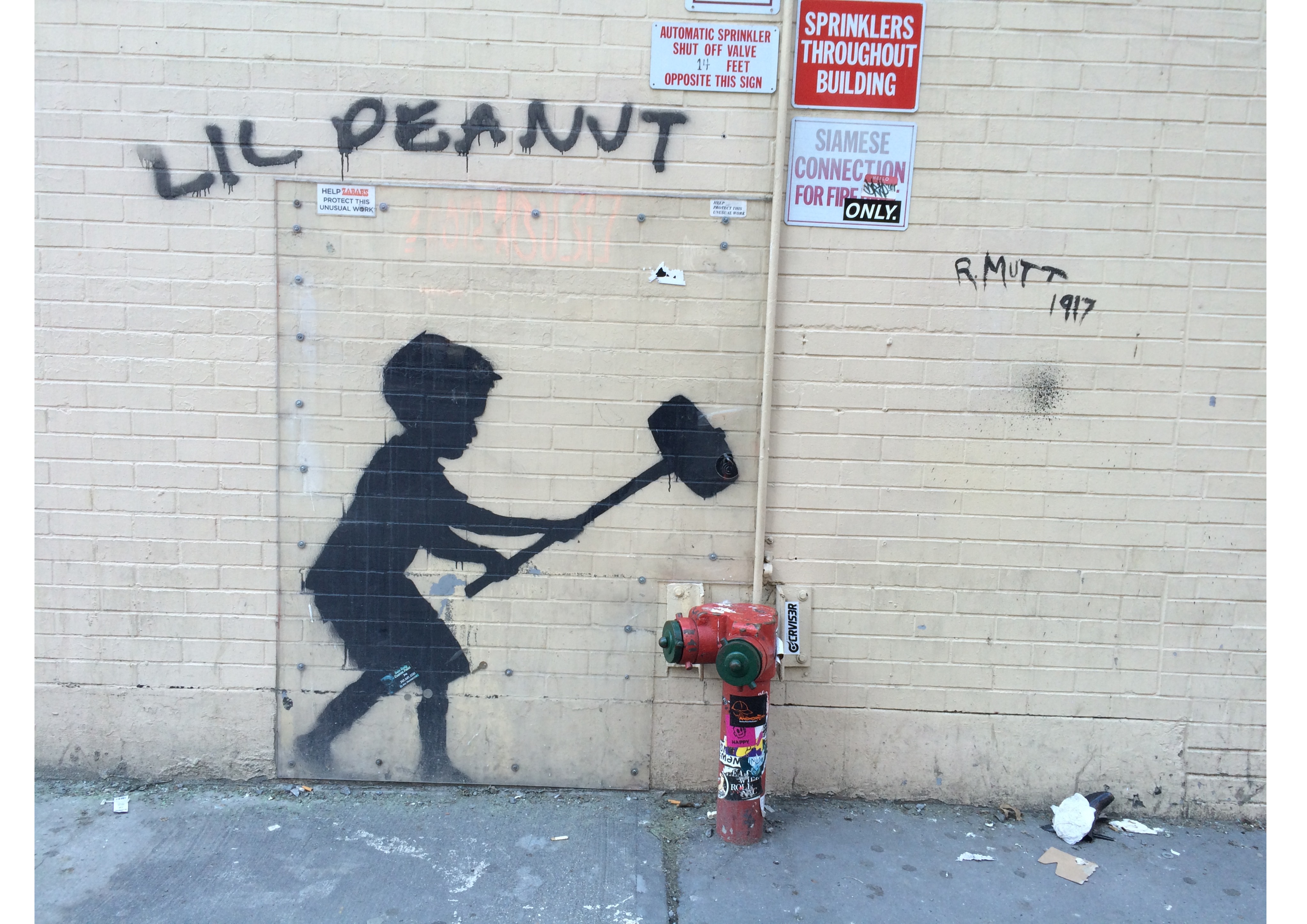 BANKSY 新商品 壁紙アート バンクシー インテリア 絵画 デジタルプリント のり無し 塩化ビニル樹脂系壁紙