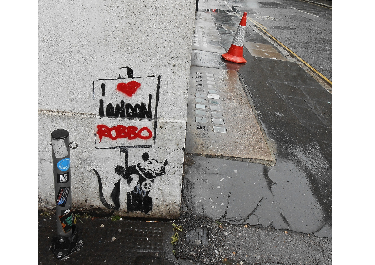 BANKSY 新商品 壁紙アート バンクシー インテリア 絵画 デジタルプリント のり無し 塩化ビニル樹脂系壁紙