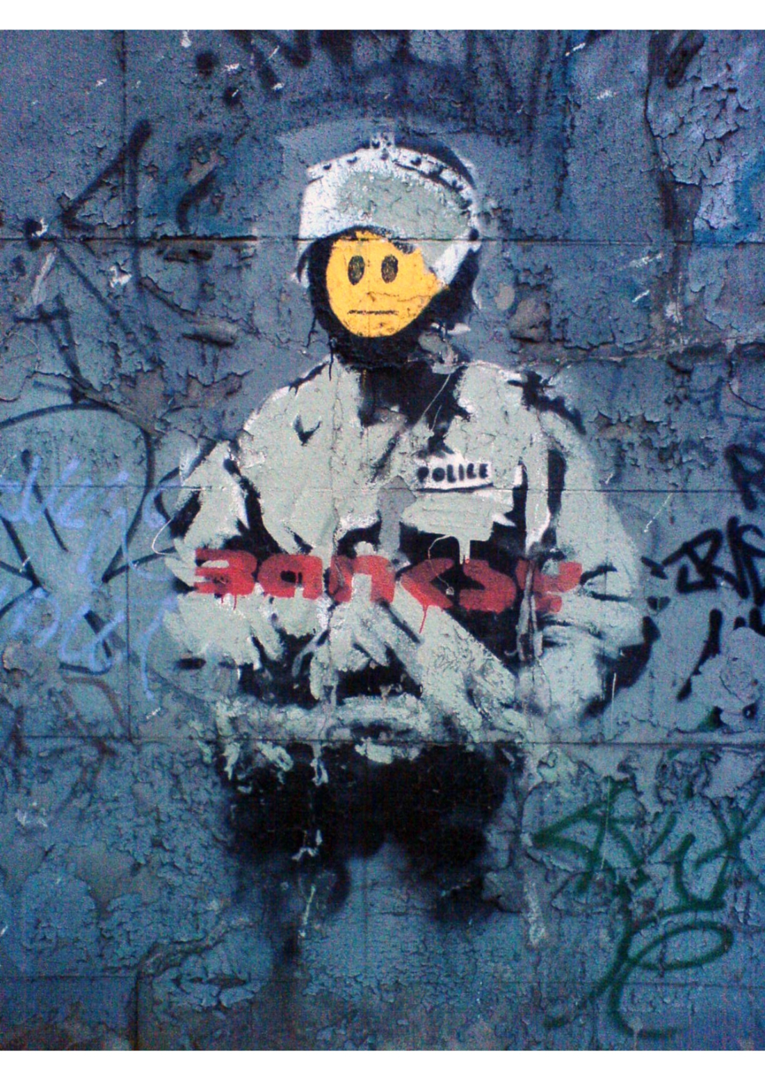 新商品 壁紙アート バンクシー BANKSY インテリア 絵画 デジタルプリント のり無し 塩化ビニル樹脂系壁紙