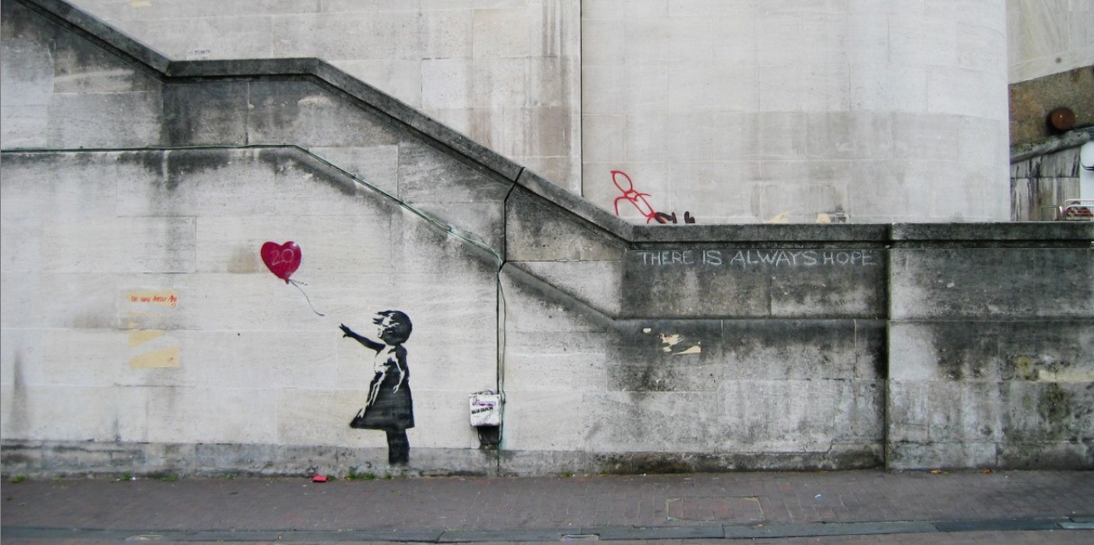 BANKSY 新商品 壁紙アート バンクシー インテリア 絵画 デジタルプリント のり無し 塩化ビニル樹脂系壁紙