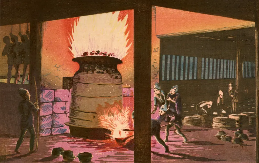 壁紙アート 小林清親 浮世絵師 インテリア 絵画 デジタルプリント のり無し 塩化ビニル樹脂系壁紙