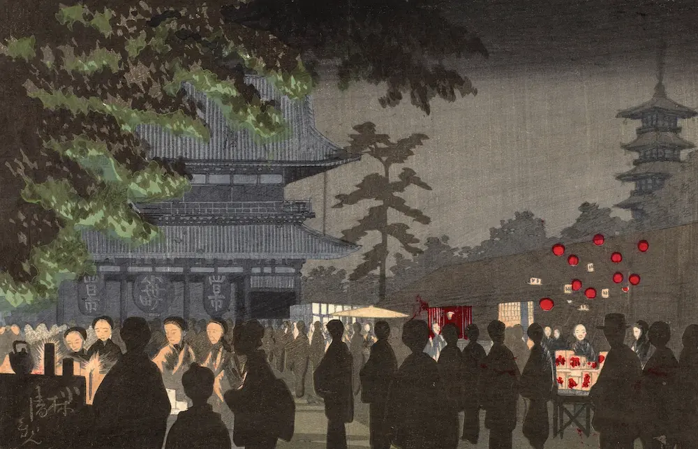 壁紙アート 小林清親 浮世絵師 インテリア 絵画 デジタルプリント のり無し 塩化ビニル樹脂系壁紙