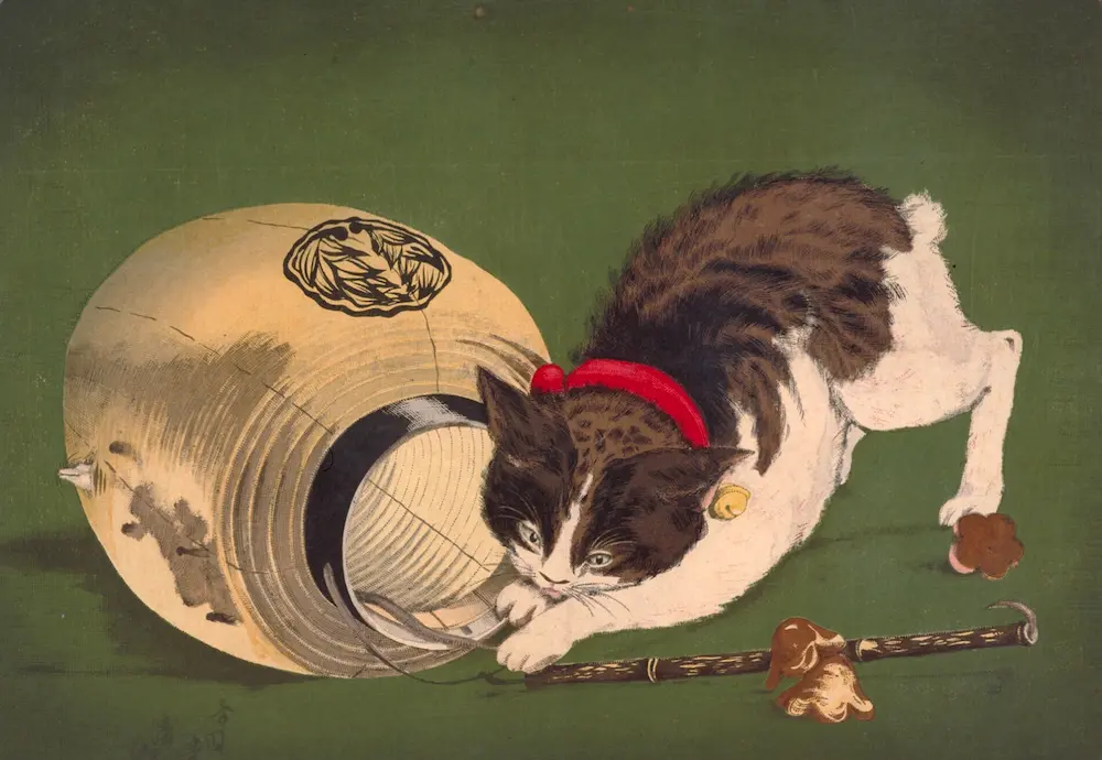 壁紙アート 小林清親 浮世絵師 インテリア 絵画 デジタルプリント のり無し 塩化ビニル樹脂系壁紙