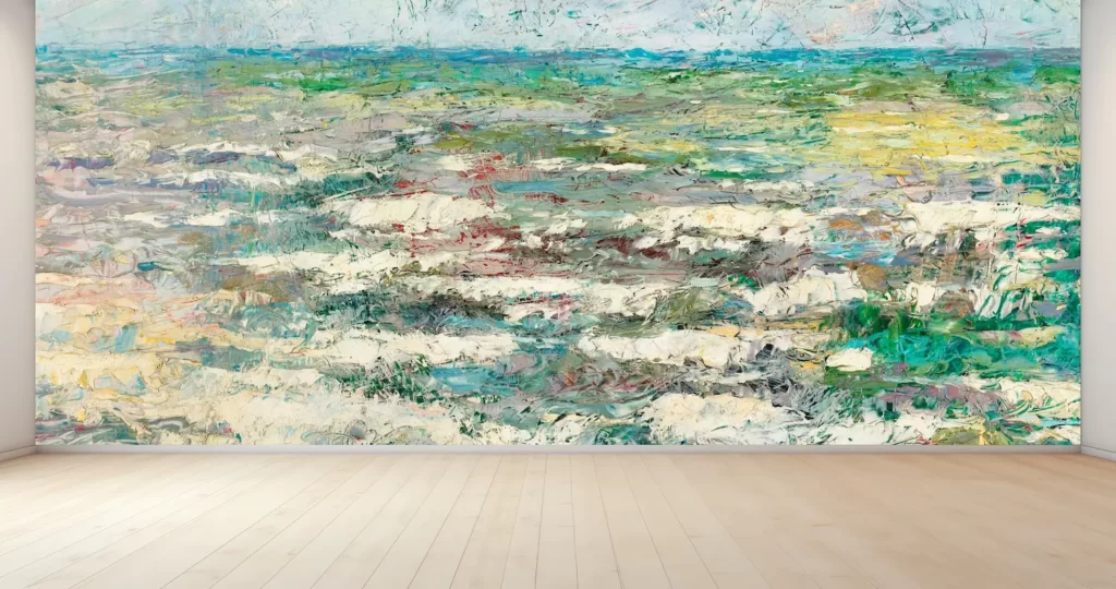 新商品 壁紙アート ヤン・トーロップ 画家 インテリア 絵画 デジタルプリント のり無し 塩化ビニル樹脂系壁紙